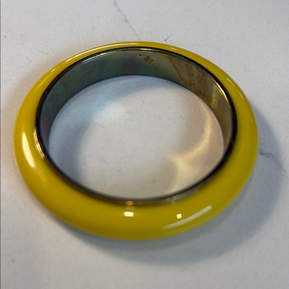 Yellow Bangle Bracelet